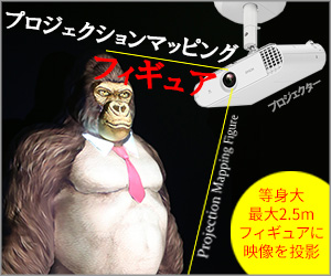 プロジェクションマッピング・フィギュア プロジェクションマッピング・フィギュア