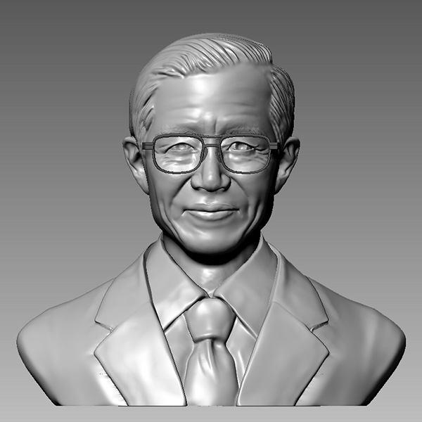 銅像風フィギュア製作例