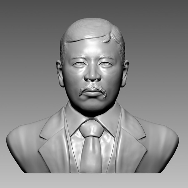 銅像風フィギュア製作例